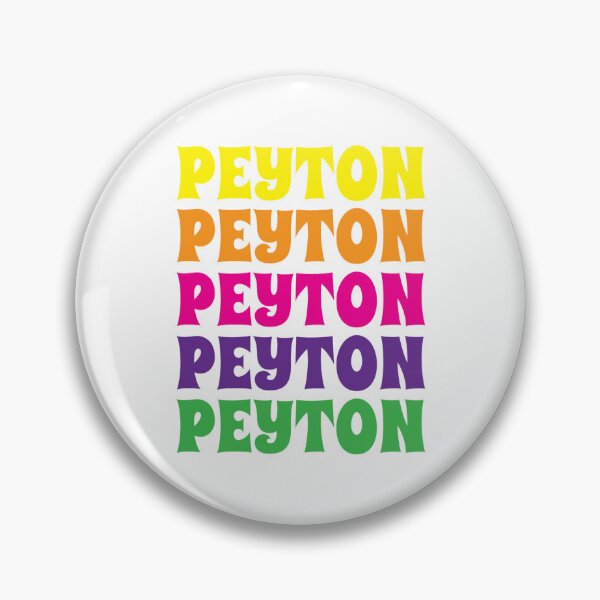 Item preview, Peyton Name Girl Colorful designed and sold by Monika Howarth.