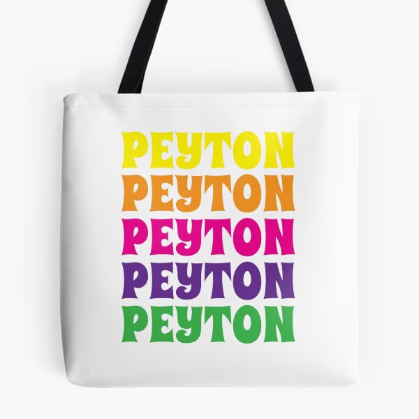 Item preview, Peyton Name Girl Colorful designed and sold by Monika Howarth.