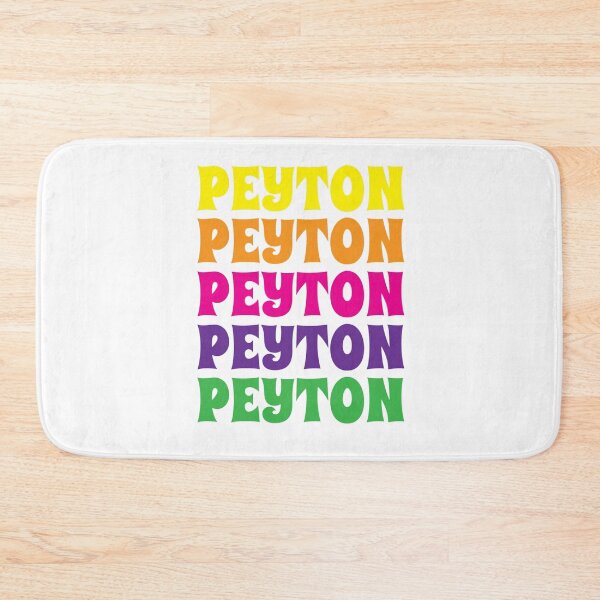 Item preview, Peyton Name Girl Colorful designed and sold by Monika Howarth.
