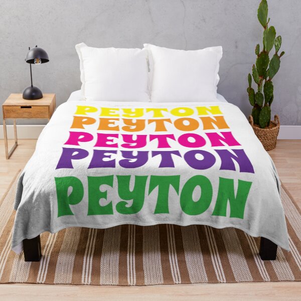 Item preview, Peyton Name Girl Colorful designed and sold by Monika Howarth.