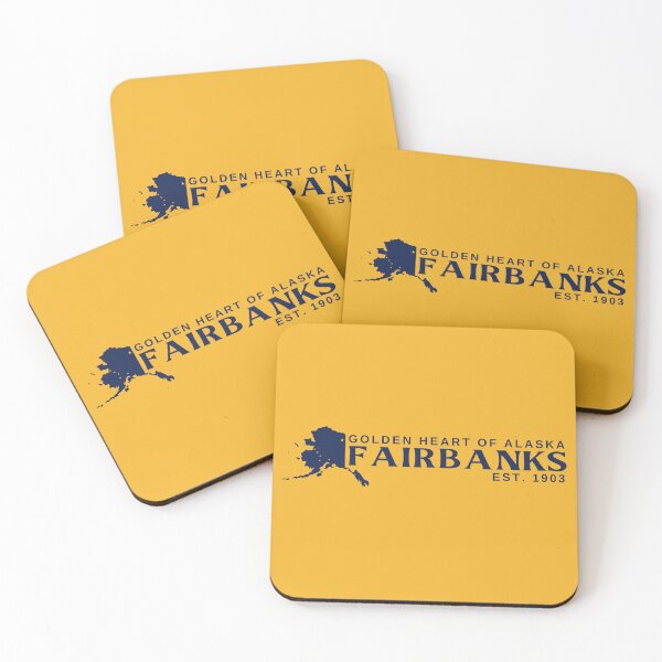 Item preview, Fairbanks golden heart of Alaska designed and sold by GediaPrints.