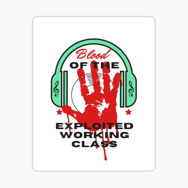 Exploited Working Class Sticker