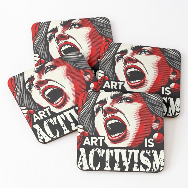 Item preview, Art is Activism designed and sold by RetroPop23.