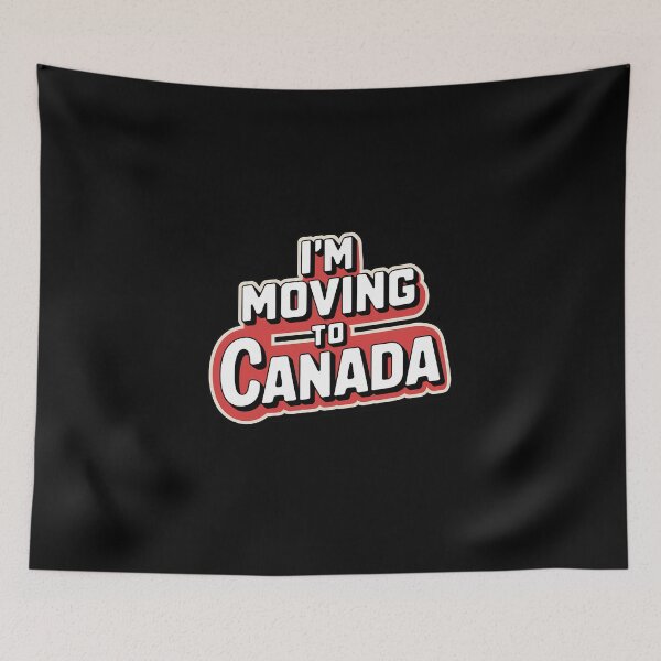 Item preview, I'm moving to CANADA Shirt and Mug Essential T-Shirt designed and sold by RedCircleArt.