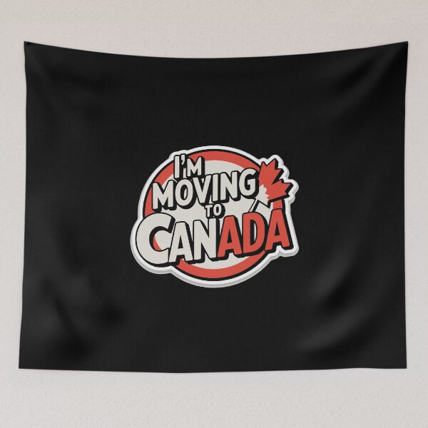 Item preview, I'm moving to CANADA Shirt and Mug Essential T-Shirt designed and sold by RedCircleArt.