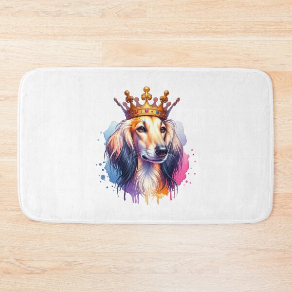 Item preview, Saluki with a Crown designed and sold by MyCozyCorner24.