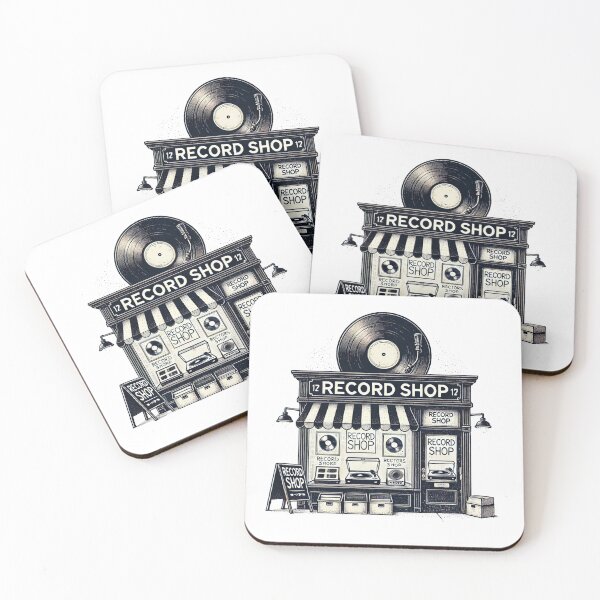 Item preview,  Classic Record Shop Charm Description: designed and sold by OldSchoolRetro.