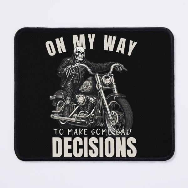 Item preview, On my way to make some bad decisions skeleton designed and sold by MilkyForest.