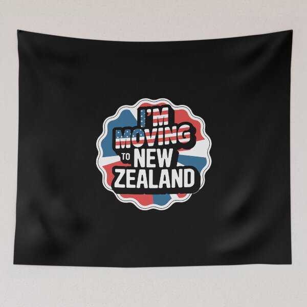 Item preview, I'm moving to New Zealand Shirt and Mug Essential T-Shirt designed and sold by RedCircleArt.