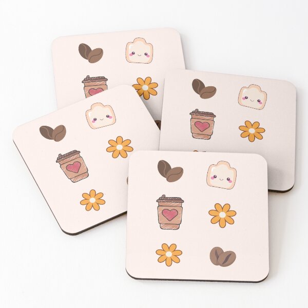Item preview, Cute Breakfast Food and Coffee Pack designed and sold by Alma-design-art.