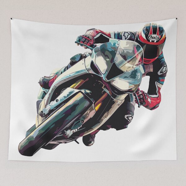 Item preview, racing motorcyclist designed and sold by javierparra.