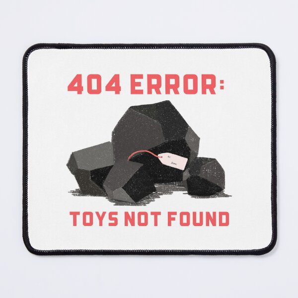 Item preview, Error 404: Toys Not Found - Christmas Tech designed and sold by Circle-Cats.