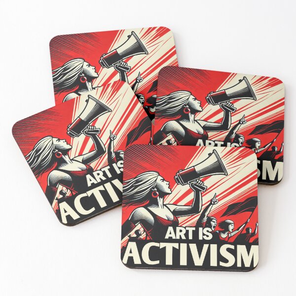 Item preview, Art is Activism designed and sold by RetroPop23.