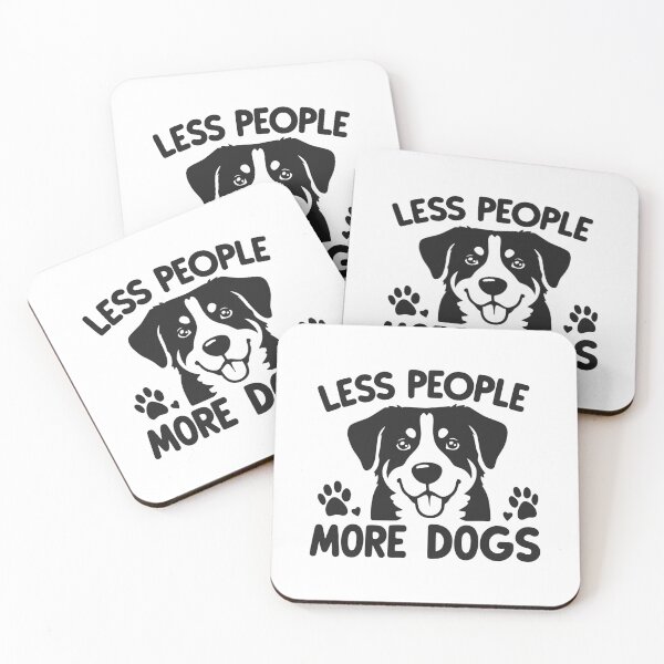 Item preview, Less People More Dogs designed and sold by Frank Ring.