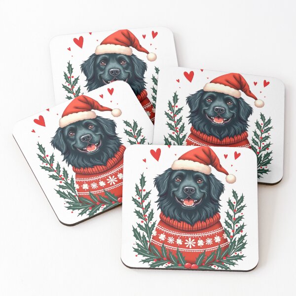 Item preview, Newfoundland Dog Christmas, Gift for Dogs Lovers designed and sold by kjp-design.