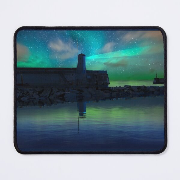 Item preview, Seahouses Northern Lights designed and sold by Alisonchambers2.