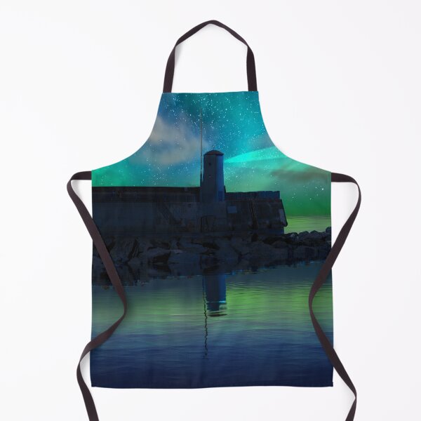 Item preview, Seahouses Northern Lights designed and sold by Alisonchambers2.