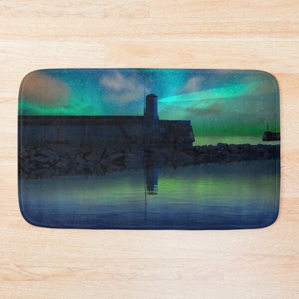 Item preview, Seahouses Northern Lights designed and sold by Alisonchambers2.