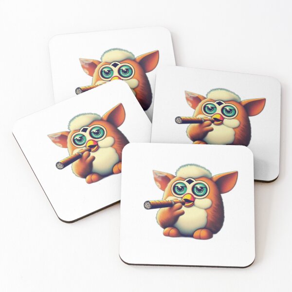 Item preview,  Smoking Cigar Furby designed and sold by deepdrinks.