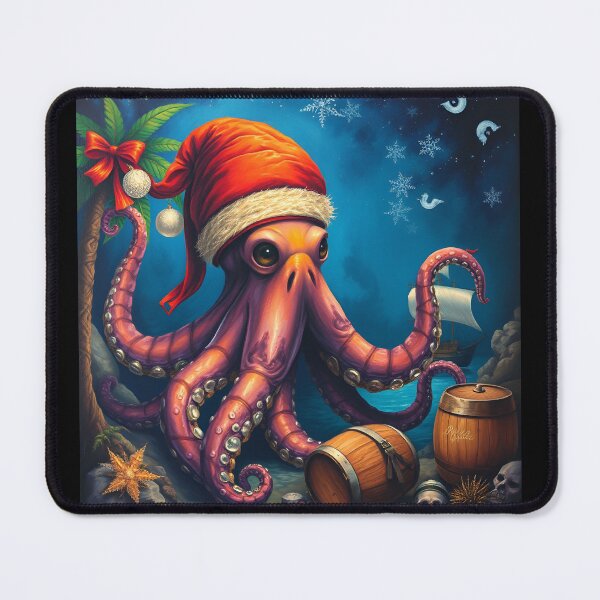 Item preview, Jolly ol Mr. Octopus designed and sold by KitschyMoonbeam.