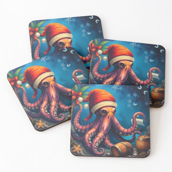 Item preview, Jolly ol Mr. Octopus designed and sold by KitschyMoonbeam.