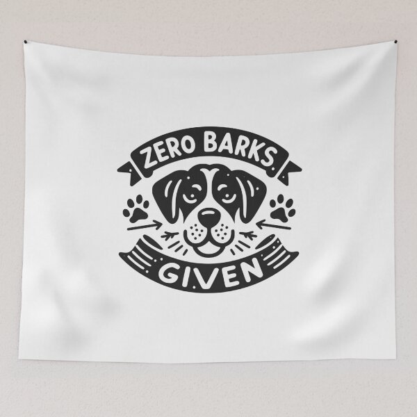 Item preview, Zero Barks Given designed and sold by Frank Ring.