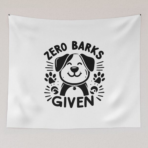 Item preview, Zero Barks Given designed and sold by Frank Ring.