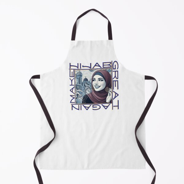 Item preview, Arab girl smiling, make hijab great again (05) designed and sold by W-McSapa.
