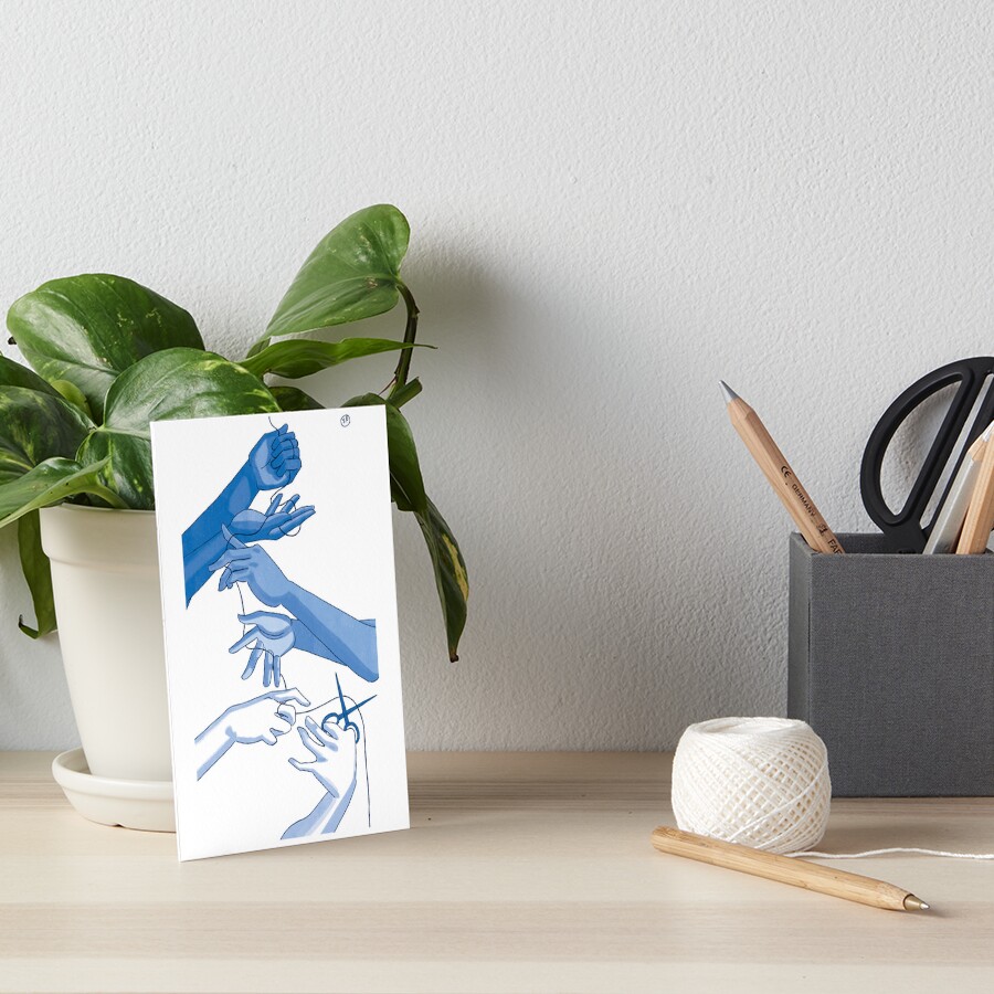 Item preview, Art Board Print designed and sold by SimonPostscript.