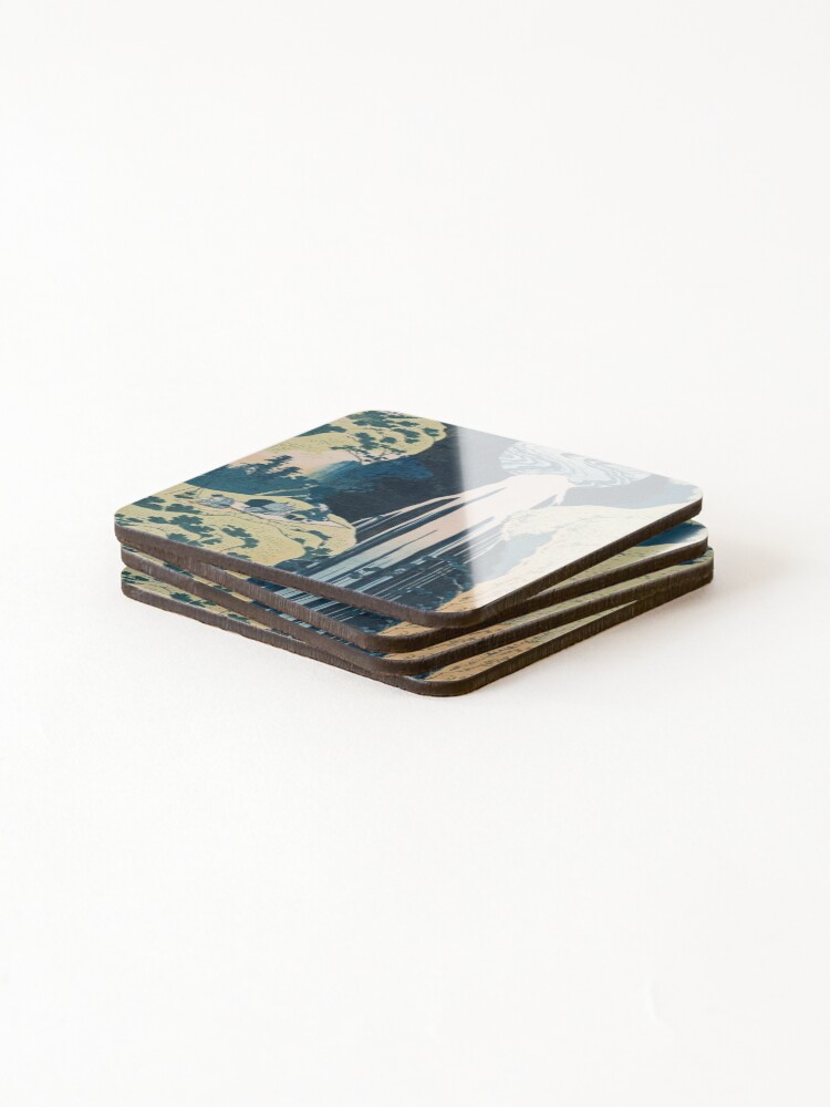 Thumbnail 4 of 5, Coasters (Set of 4), Waterfall designed and sold by RickE.