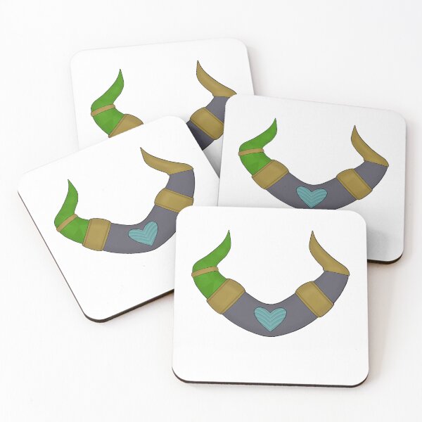 Item preview, Taash Heart & Horns designed and sold by NerdxPlays.