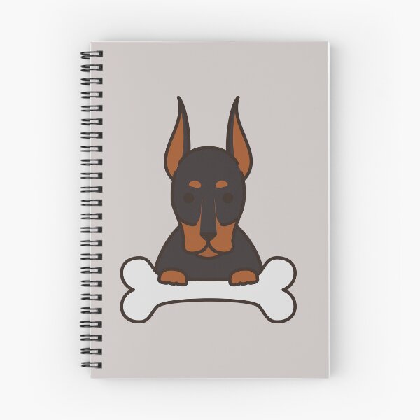 Item preview, Doberman Guarding a Bone designed and sold by CraftedShip1.