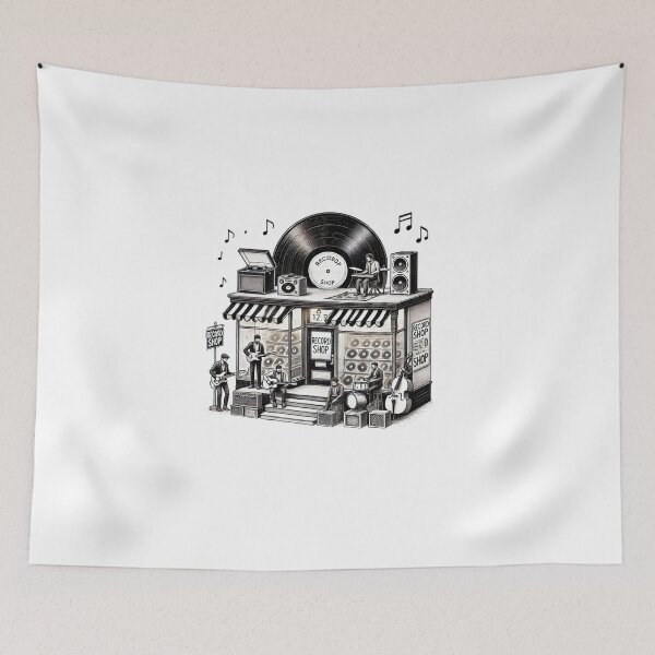 Item preview, Melody Makers on Vinyl Avenue designed and sold by OldSchoolRetro.