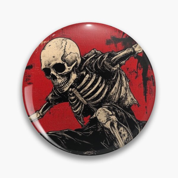 Item preview, Skeleton on a Skateboard  designed and sold by HardysHouse.
