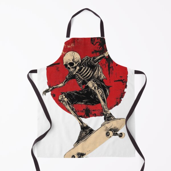 Item preview, Skeleton on a Skateboard designed and sold by HardysHouse.