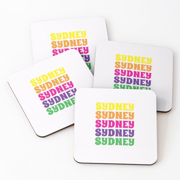 Item preview, Sydney Name Girl Colorful designed and sold by Monika Howarth.