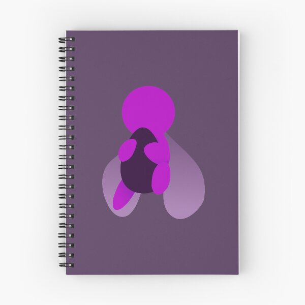 Item preview, alan becker purple inkscape designed and sold by FallenAngelSalt.