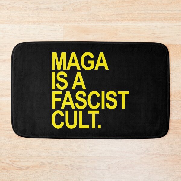 Item preview, MAGA is a FASCIST Cult (yellow) designed and sold by Thelittlelord.