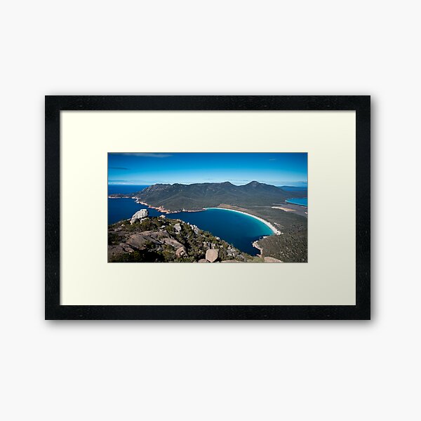 Wineglass Bay Framed Art Print