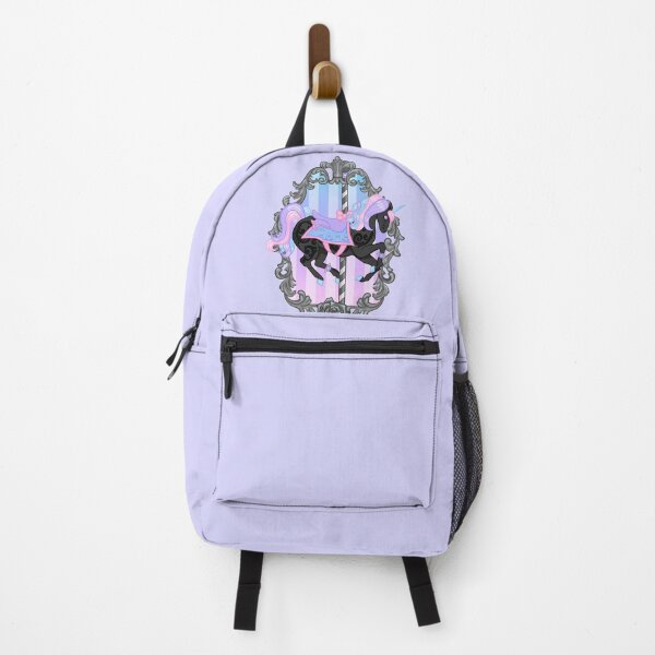 Item preview, Pastel Goth Carousel Unicorn designed and sold by Miss Lunaria.