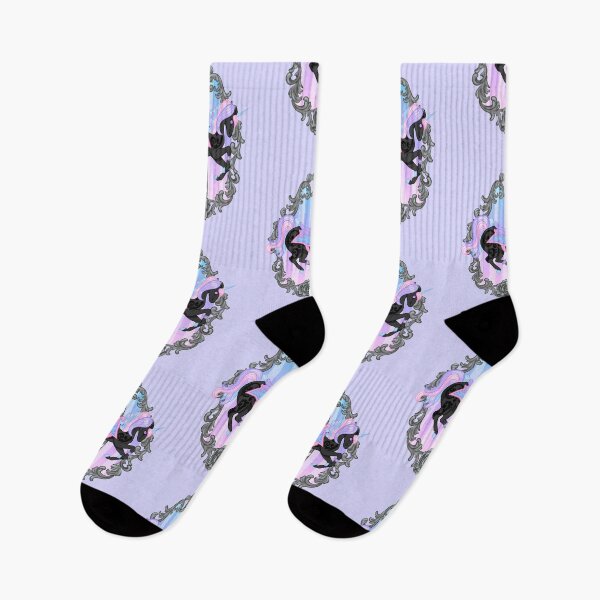Item preview, Pastel Goth Carousel Unicorn designed and sold by Miss Lunaria.