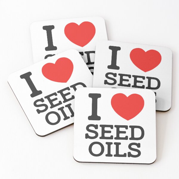 Item preview, I Love Seed Oils! designed and sold by ZachH20.