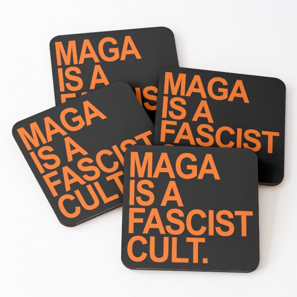Item preview, MAGA is a FASCIST Cult (orange) designed and sold by Thelittlelord.