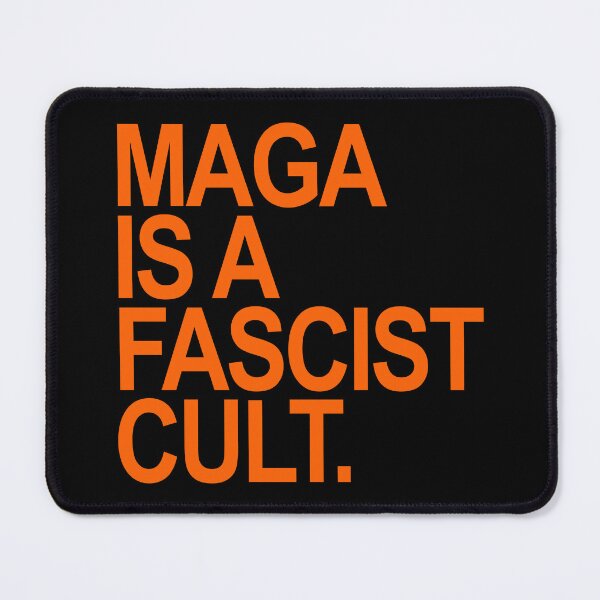 Item preview, MAGA is a FASCIST Cult (orange) designed and sold by Thelittlelord.
