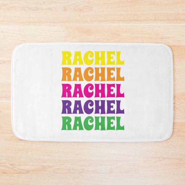 Item preview, Rachel Name Girl Colorful designed and sold by Monika Howarth.