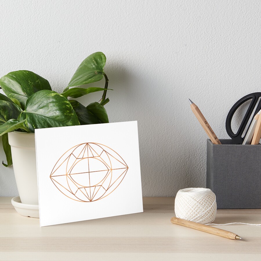 Item preview, Art Board Print designed and sold by Eleonora-Flow.