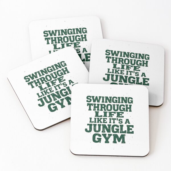 Item preview, Swinging Through Life Like It’s a Jungle Gym designed and sold by SignumShop.