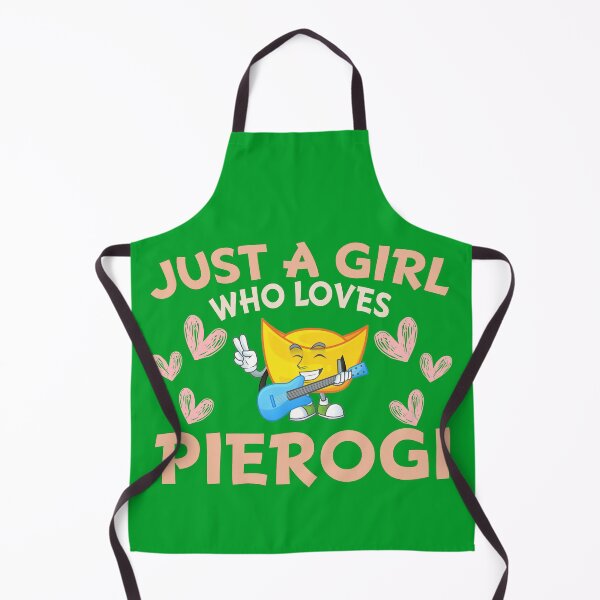 Item preview, JUST A GIRL WHO LOVES PIEROGI designed and sold by HooArt69.