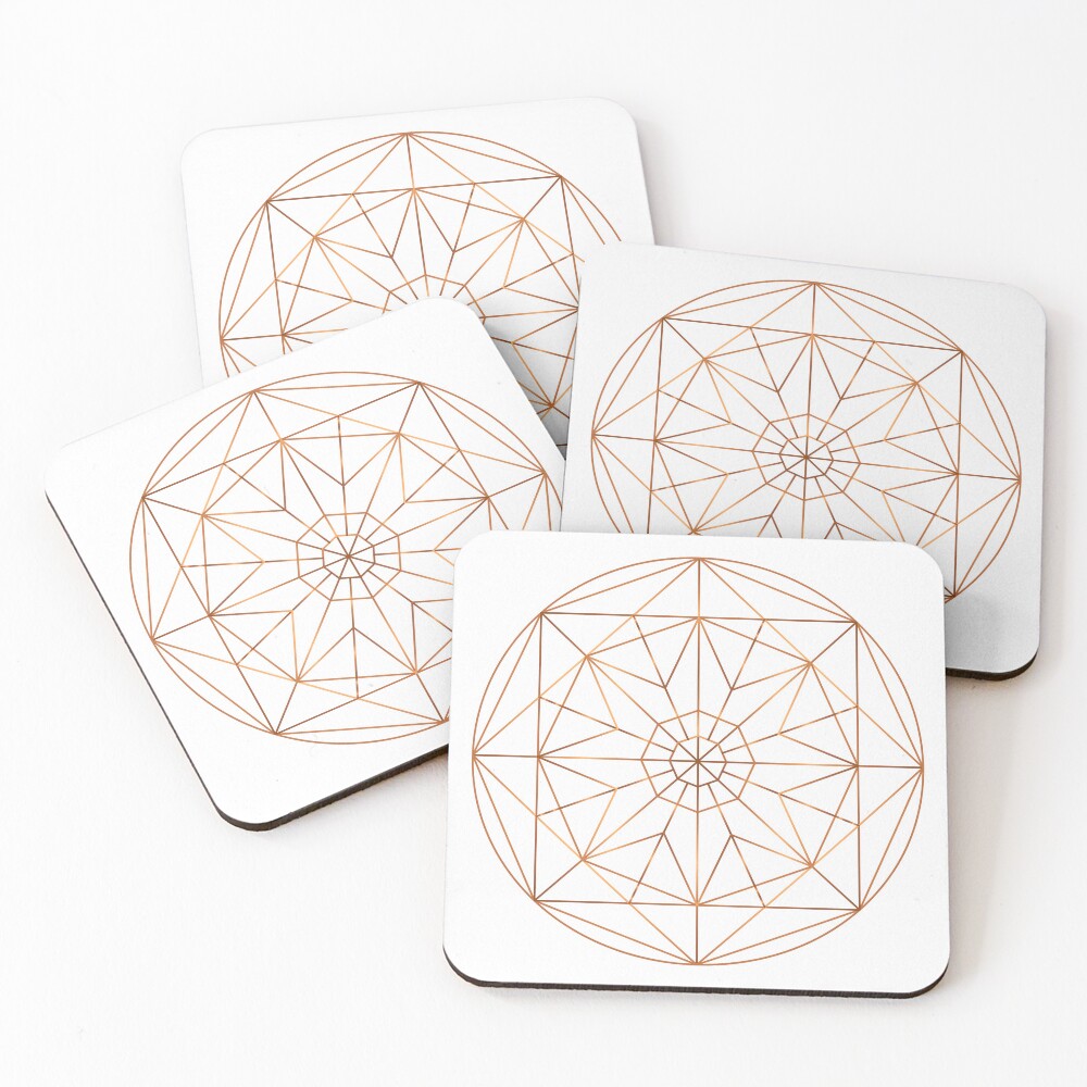 Item preview, Coasters (Set of 4) designed and sold by Eleonora-Flow.