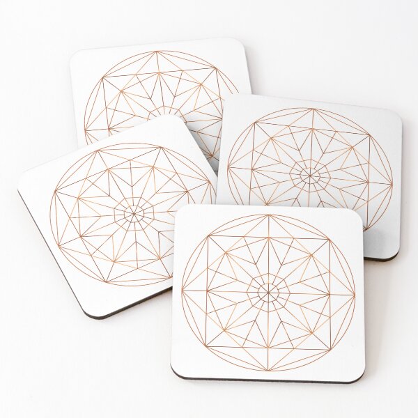 Item preview, Copper Octagon in a circle  designed and sold by GEMAcircle.